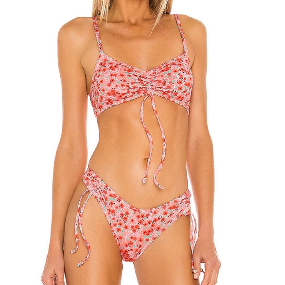 Revolve peach bikini